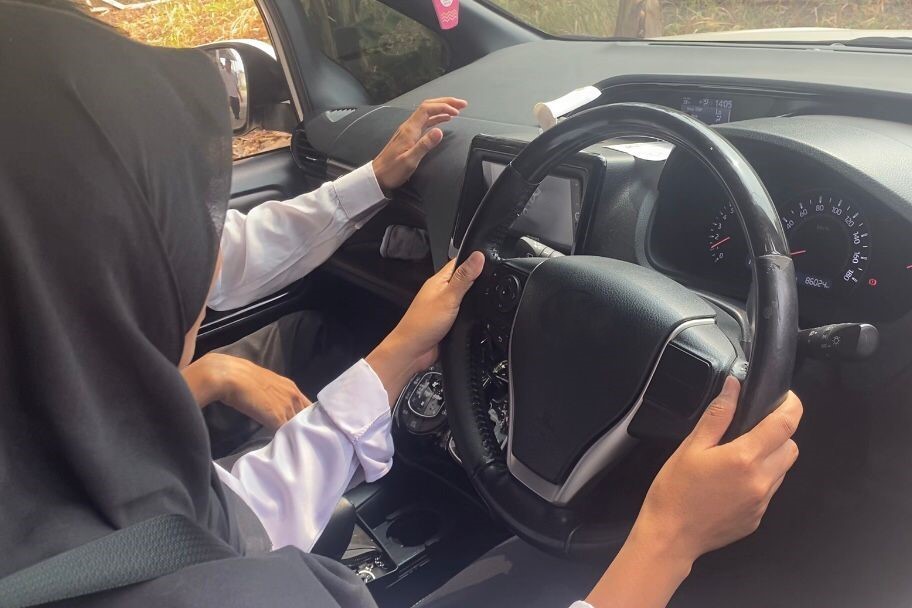 ドライバー研修の様子